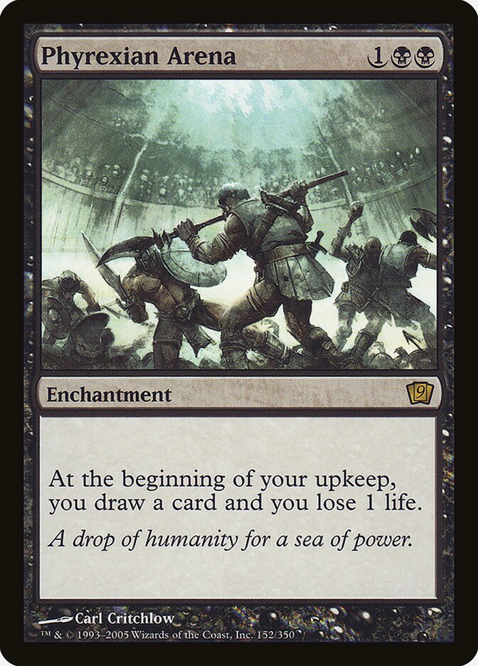 Magic the Gathering Card - Phyrexian Arena - MTG Circle