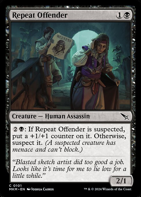 Magic the Gathering Card - Repeat Offender - MTG Circle
