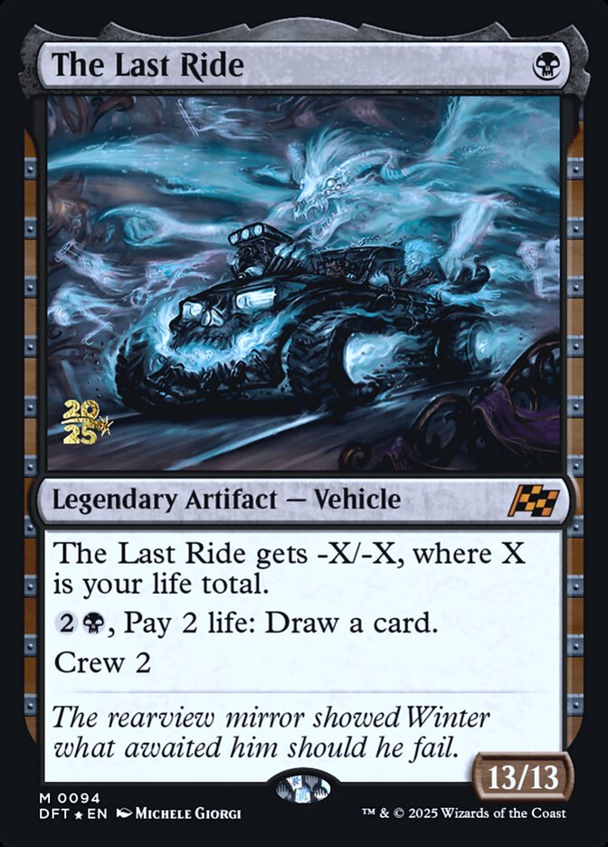 Magic the Gathering Card - The Last Ride - MTG Circle