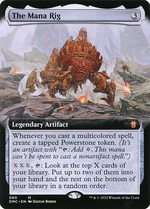 Magic the Gathering Card - The Mana Rig - MTG Circle