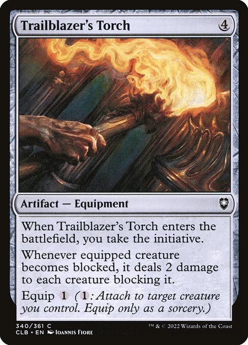 Magic the Gathering Card - Trailblazer's Torch - MTG Circle
