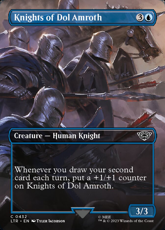 Magic the Gathering Card - Knights of Dol Amroth - MTG Circle