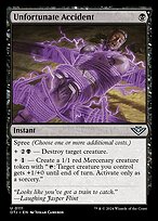 Magic the Gathering Card - Unfortunate Accident - MTG Circle