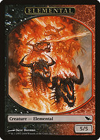 Magic the Gathering Card - Elemental - MTG Circle