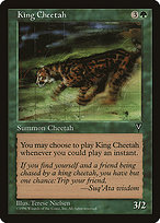 Magic the Gathering Card - King Cheetah - MTG Circle