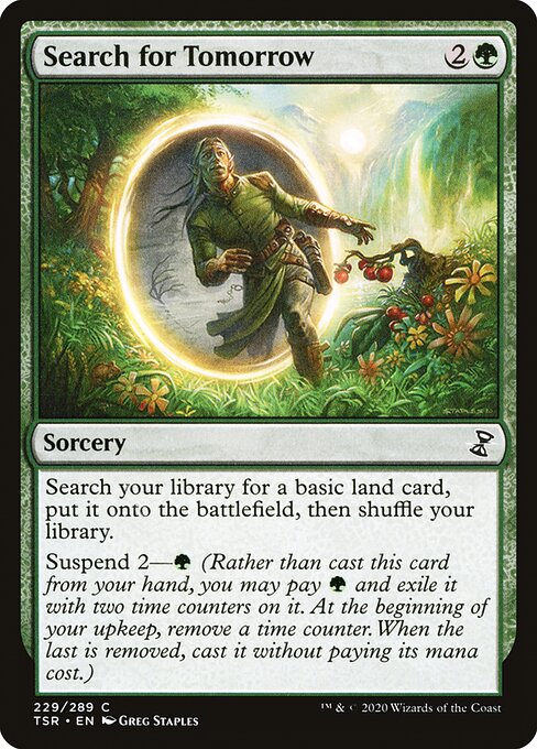 Magic the Gathering Card - Search for Tomorrow - MTG Circle