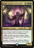 Magic the Gathering Card - Jarad, Golgari Lich Lord - MTG Circle