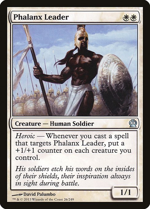 Magic the Gathering Card - Phalanx Leader - MTG Circle