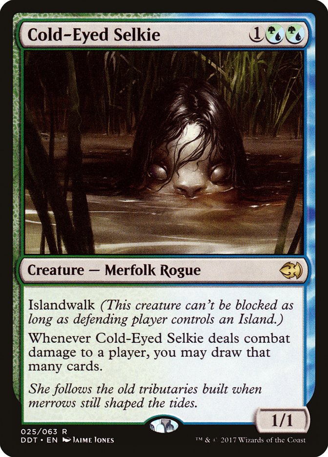 Magic the Gathering Card - Cold-Eyed Selkie - MTG Circle