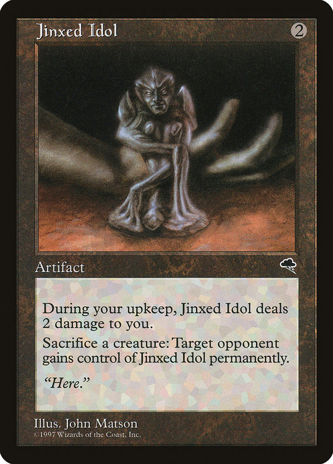 Magic the Gathering Card - Jinxed Idol - MTG Circle