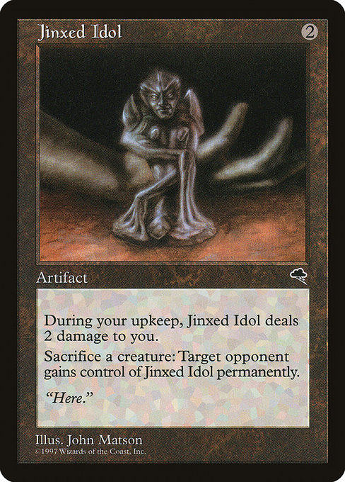Magic the Gathering Card - Jinxed Idol - MTG Circle