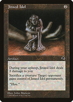 Magic the Gathering Card - Jinxed Idol - MTG Circle