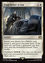 Magic the Gathering Card - From Father to Son - MTG Circle