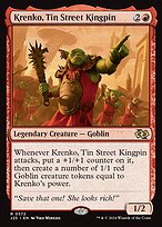 Magic the Gathering Card - Krenko, Tin Street Kingpin - MTG Circle