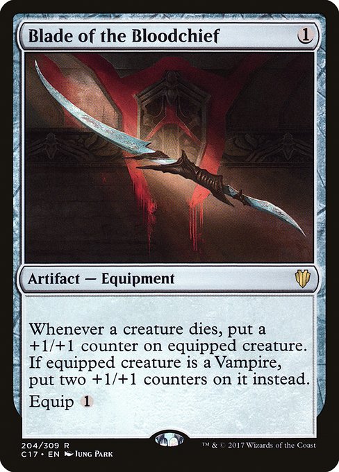 Magic the Gathering Card - Blade of the Bloodchief - MTG Circle