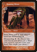 Magic the Gathering Card - Homing Sliver - MTG Circle