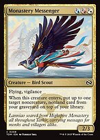 Magic the Gathering Card - Monastery Messenger - MTG Circle