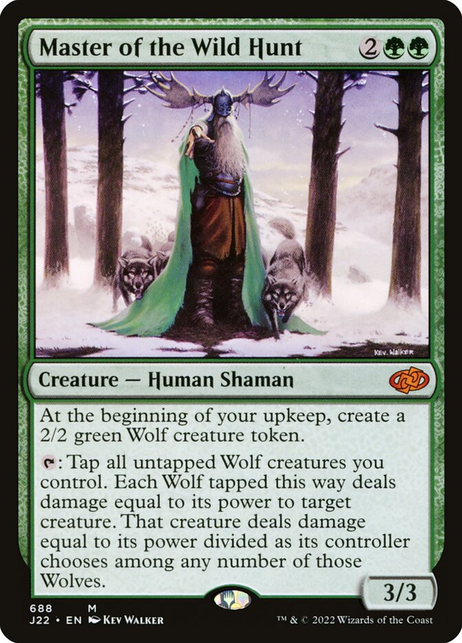 Magic the Gathering Card - Master of the Wild Hunt - MTG Circle