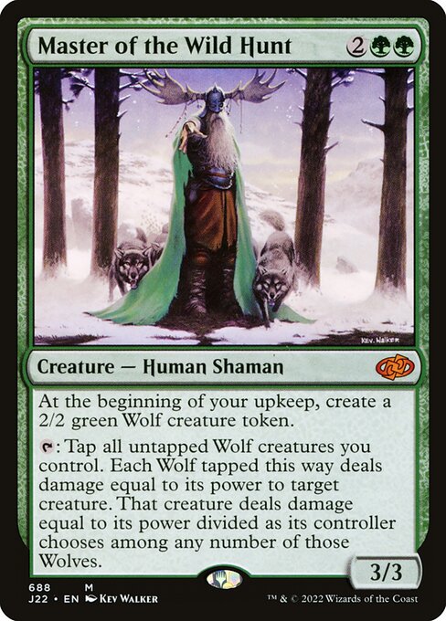 Magic the Gathering Card - Master of the Wild Hunt - MTG Circle