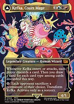 Magic the Gathering Card - Kefka, Court Mage // Kefka, Ruler of Ruin - MTG Circle
