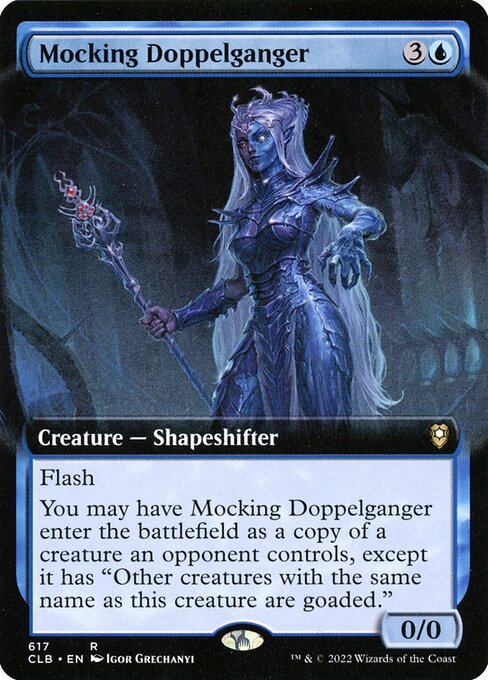 Magic the Gathering Card - Mocking Doppelganger - MTG Circle