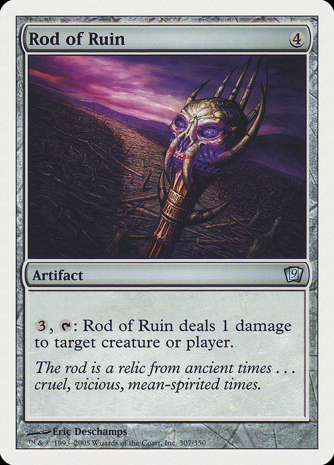 Magic the Gathering Card - Rod of Ruin - MTG Circle