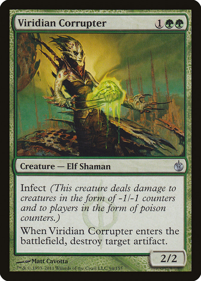 Magic the Gathering Card - Viridian Corrupter - MTG Circle