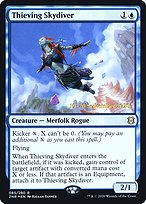 Magic the Gathering Card - Thieving Skydiver - MTG Circle