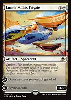 Magic the Gathering Card - Lumen-Class Frigate - MTG Circle