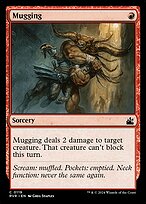 Magic the Gathering Card - Mugging - MTG Circle