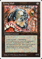 Magic the Gathering Card - Living Wall - MTG Circle