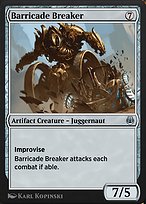 Magic the Gathering Card - Barricade Breaker - MTG Circle