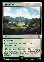 Magic the Gathering Card - Brushland - MTG Circle