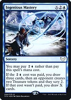 Magic the Gathering Card - Ingenious Mastery - MTG Circle