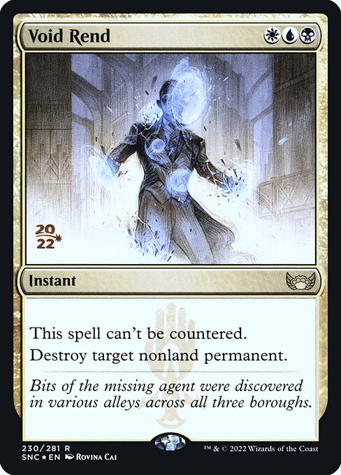 Magic the Gathering Card - Void Rend - MTG Circle