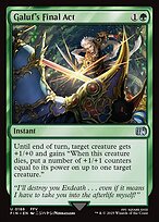 Magic the Gathering Card - Galuf's Final Act - MTG Circle