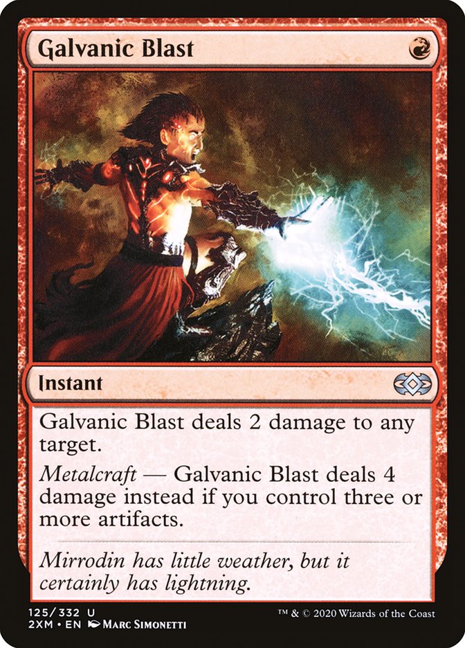 Magic the Gathering Card - Galvanic Blast - MTG Circle