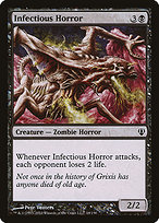 Magic the Gathering Card - Infectious Horror - MTG Circle