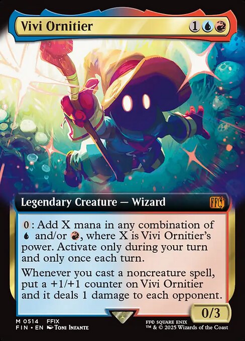 Magic the Gathering Card - Vivi Ornitier - MTG Circle