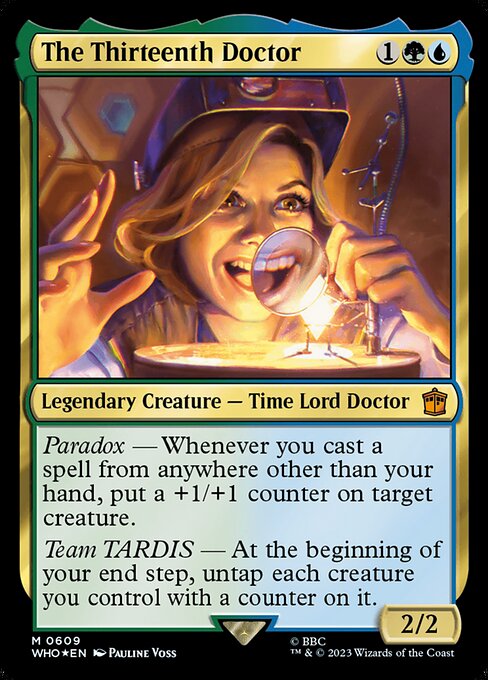 Magic the Gathering Card - The Thirteenth Doctor - MTG Circle