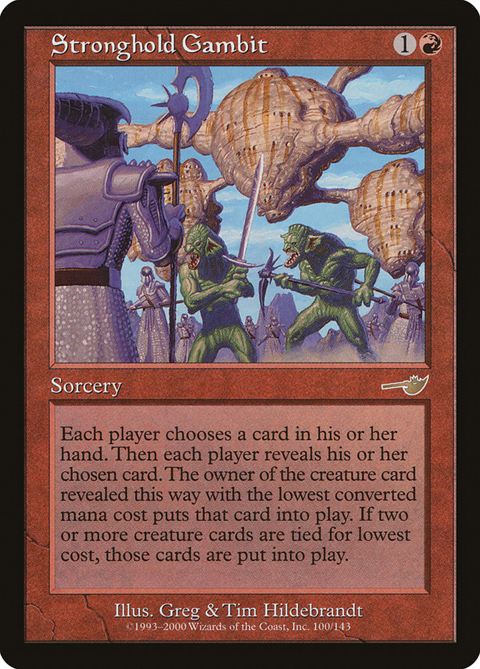Magic the Gathering Card - Stronghold Gambit - MTG Circle