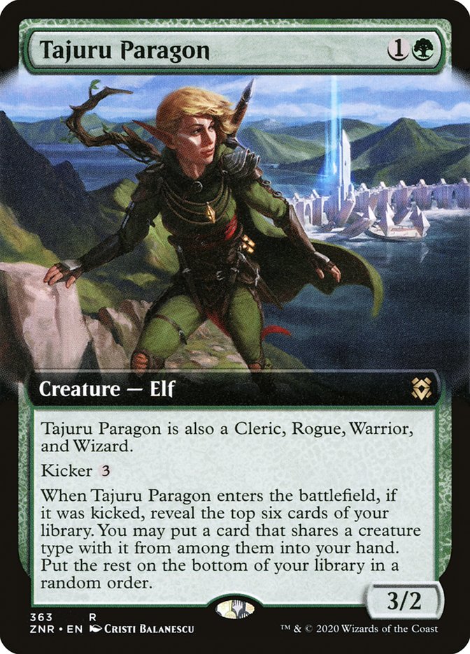 Magic the Gathering Card - Tajuru Paragon - MTG Circle