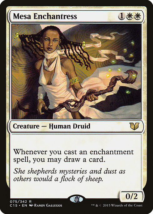 Magic the Gathering Card - Mesa Enchantress - MTG Circle