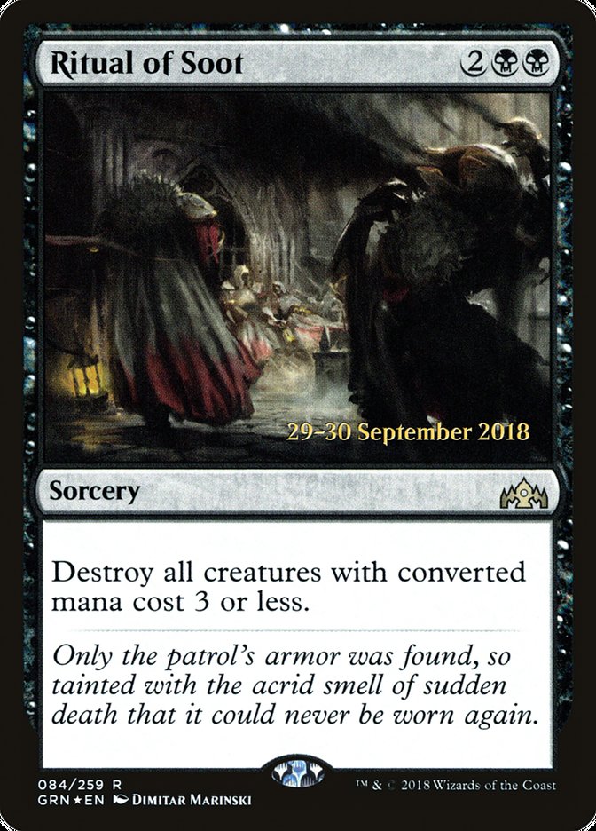 Magic the Gathering Card - Ritual of Soot - MTG Circle