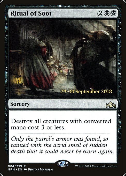 Magic the Gathering Card - Ritual of Soot - MTG Circle