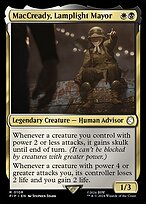 Magic the Gathering Card - MacCready, Lamplight Mayor - MTG Circle