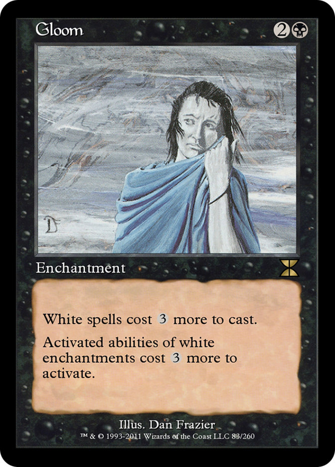 Magic the Gathering Card - Gloom - MTG Circle