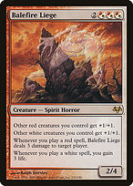 Magic the Gathering Card - Balefire Liege - MTG Circle