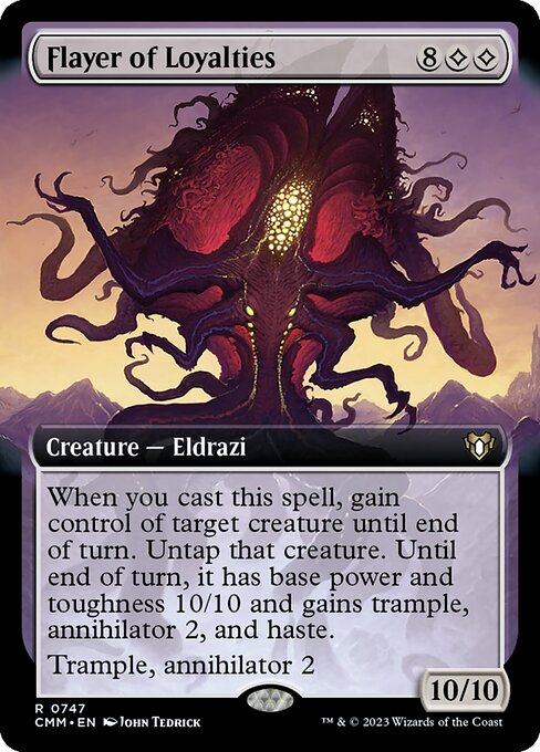 Magic the Gathering Card - Flayer of Loyalties - MTG Circle