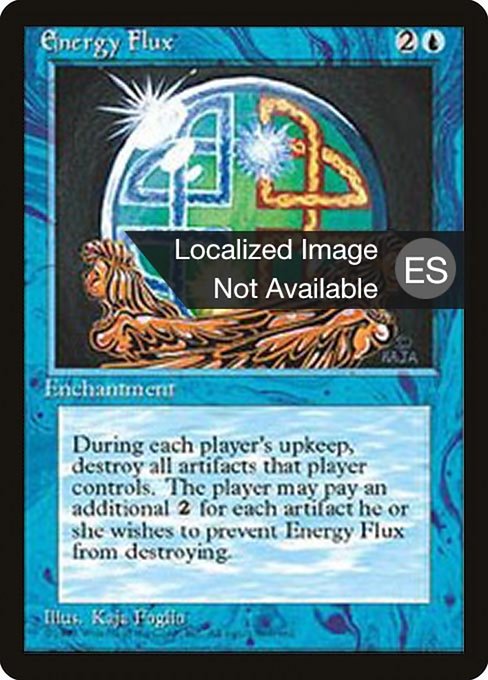 Magic the Gathering Card - Energy Flux - MTG Circle
